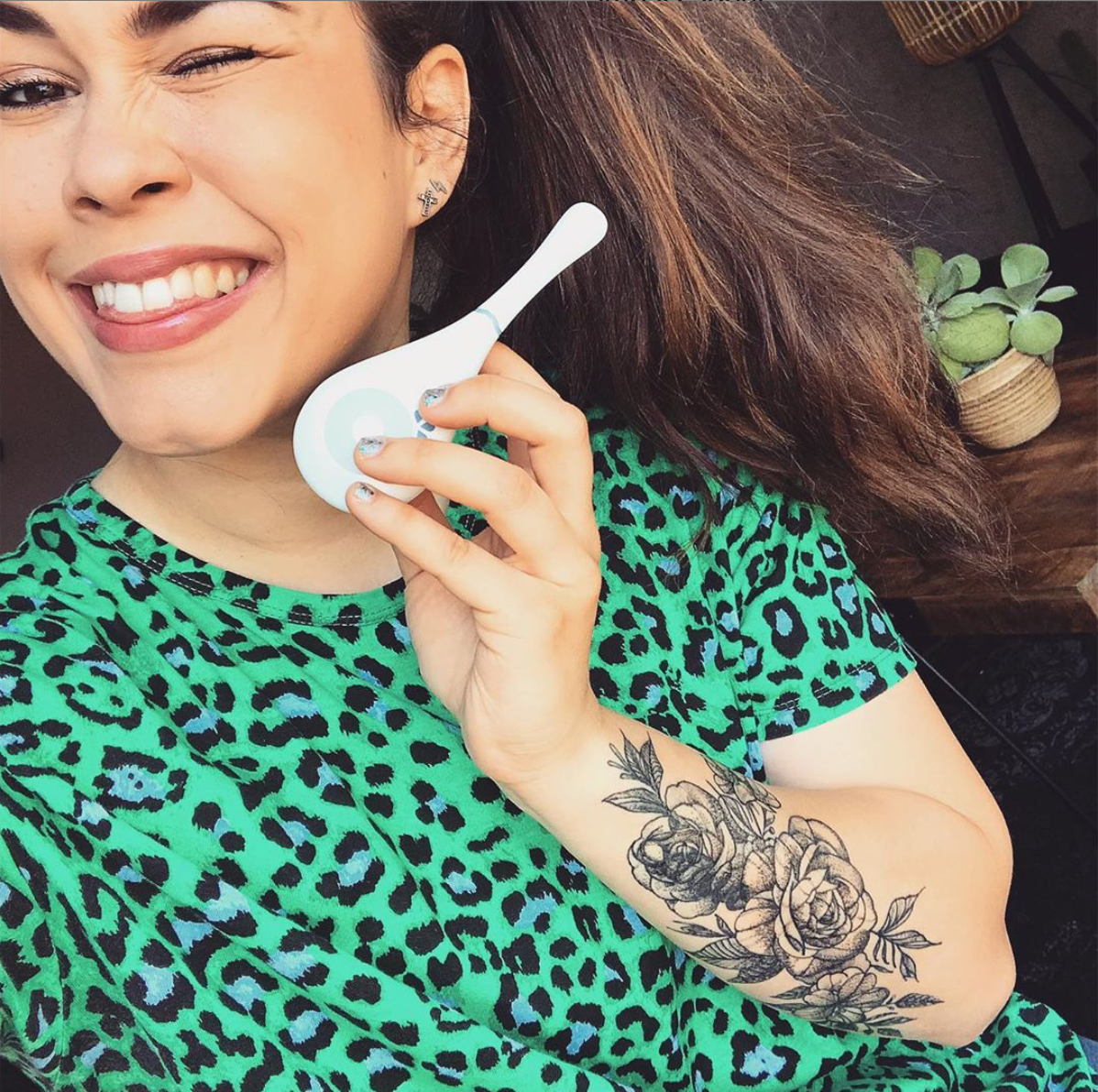 Ik heb zoveel meer informatie hoe het met mijn hormonale balans gesteld is. Ik ben super blij met cyclus tracker Daysy.