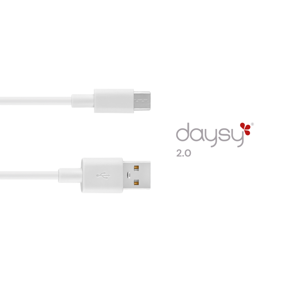 Cyclus Tracker Daysy opladen met het meegeleverde kabeltje. Ben je de kabel kwijt? Bestel hier een nieuwe.