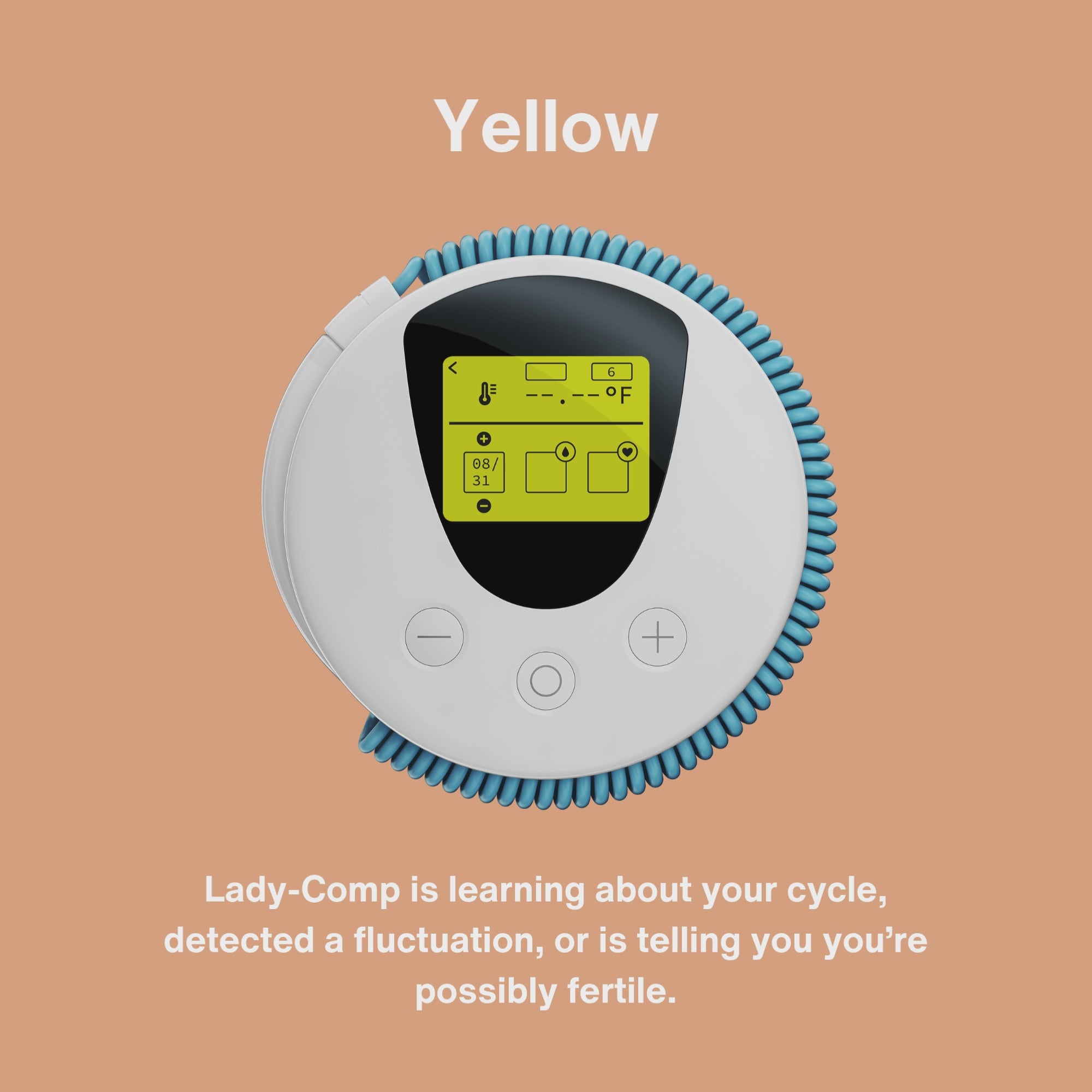 Load video: Ladycomp Cyclus Tracker geeft je ovulatie weer. Weet wanneer je vruchtbare en onvruchtbare dagen zijn. Wanneer je nu of in de toekomst een kinderwens hebt.