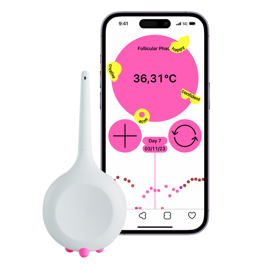 Menstruatie tracker voor tieners, leer je lichaam en je cyclus kennen.